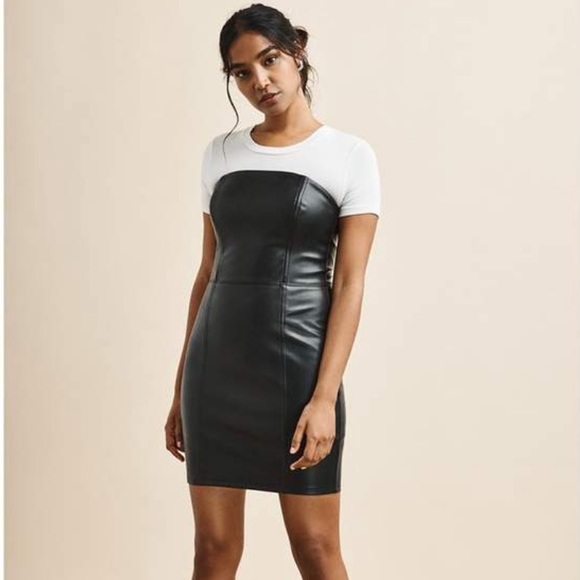 Dynamite faux leather dress - Picture 2 of 4